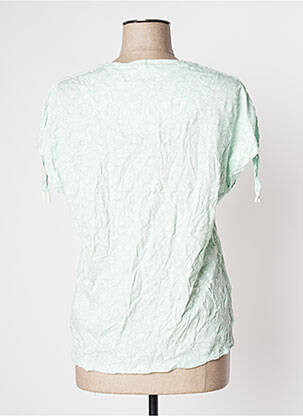 Top manches courtes manches courtes vert CECIL femme