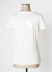 T-shirt blanc BLEU MARIN pour femme seconde vue