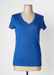 T-shirt bleu BLEU MARIN pour femme seconde vue