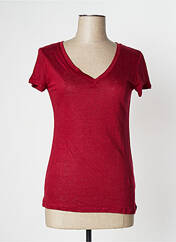 T-shirt rouge BLEU MARIN pour femme seconde vue