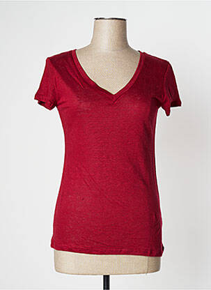 T-shirt rouge BLEU MARIN pour femme