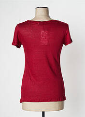 T-shirt rouge BLEU MARIN pour femme seconde vue