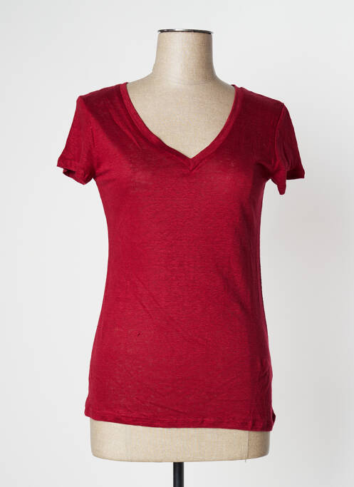 T-shirt rouge BLEU MARIN pour femme