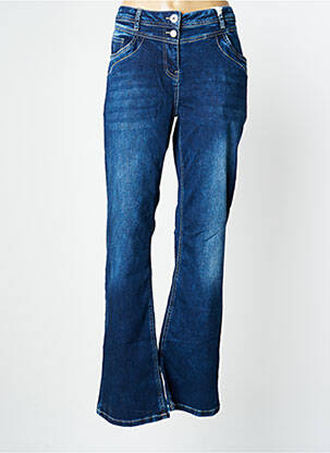 Jean coupe flare sélection denim taille normale bleu CECIL femme