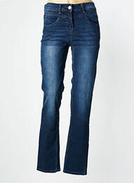 Jeans coupe slim slim taille normale bleu CECIL femme