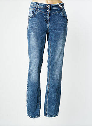 Jeans coupe slim bleu CECIL pour femme