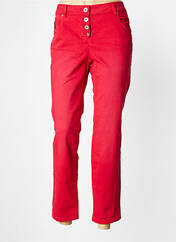 Pantalon droit rouge CECIL pour femme seconde vue