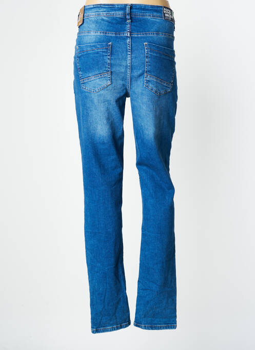 Jeans coupe slim bleu CECIL pour femme