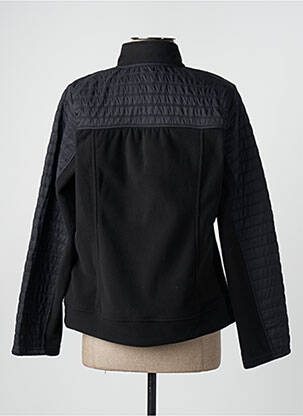 Veste casual coupe droite noir MAE MAHE femme