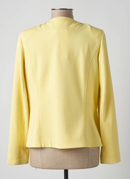 Veste casual jaune BARBARA LEBEK pour femme
