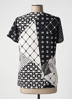 Blouse manches courtes manches courtes blanc GUY DUBOUIS femme