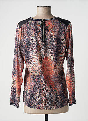 Top manches longues manches longues orange GUY DUBOUIS femme