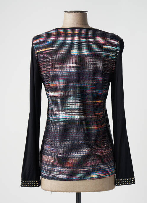 Top noir SAINT CHARLES pour femme