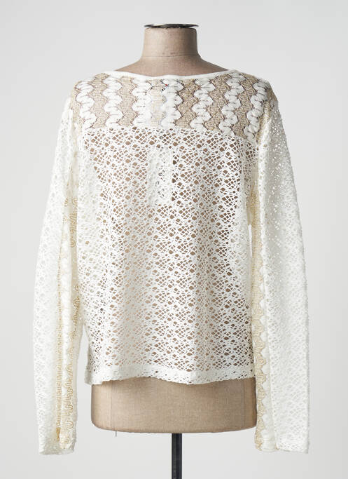 Veste casual blanc MERI & ESCA pour femme