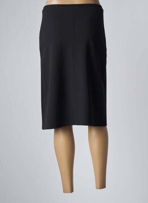 Jupe mi-longue noir CHRISTINE LAURE pour femme