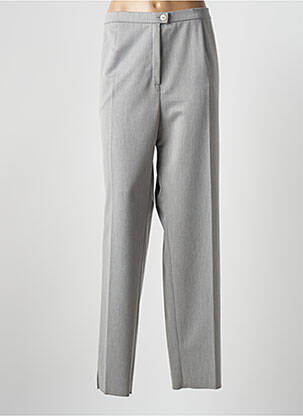 Pantalon droit stretch taille normale gris KARTING femme