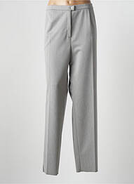 Pantalon droit stretch taille normale gris KARTING femme