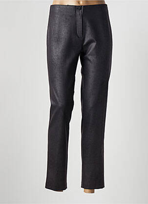 Pantalon slim taille élastique taille normale noir GUY DUBOUIS femme