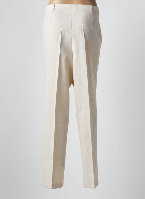 Pantalon droit beige GUY DUBOUIS pour femme