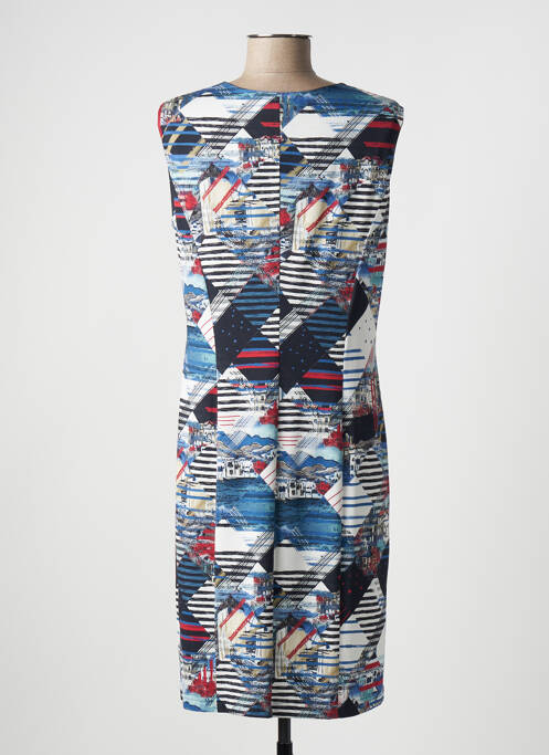 Robe mi-longue bleu GEVANA pour femme