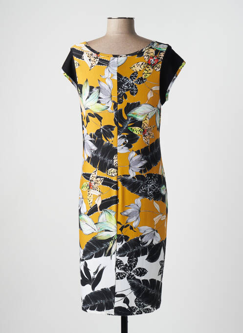 Robe mi-longue noir TELMAIL pour femme