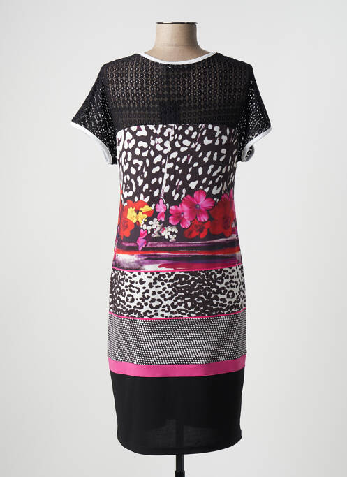 Robe mi-longue noir TELMAIL pour femme