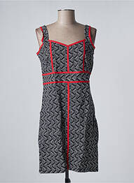 Robe courte sans manche sans manche noir BAMBOO'S femme