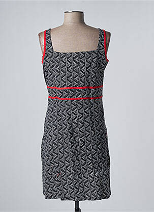 Robe courte sans manche sans manche noir BAMBOO'S femme