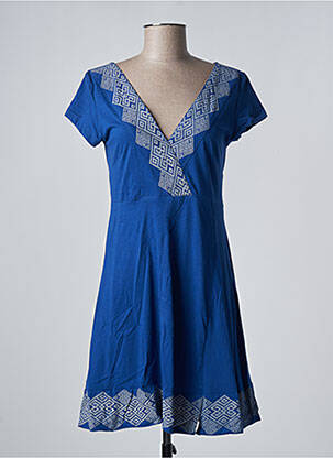 Robe courte bleu SINOE BY BAMBOO'S pour femme