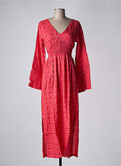 Robe longue rose BAMBOO'S pour femme seconde vue