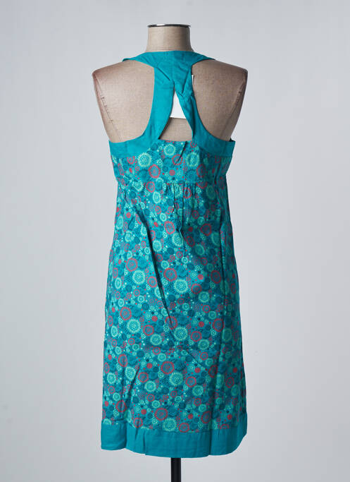 Robe mi-longue imprimé fantaisie sans manche vert SINOE BY BAMBOO'S femme