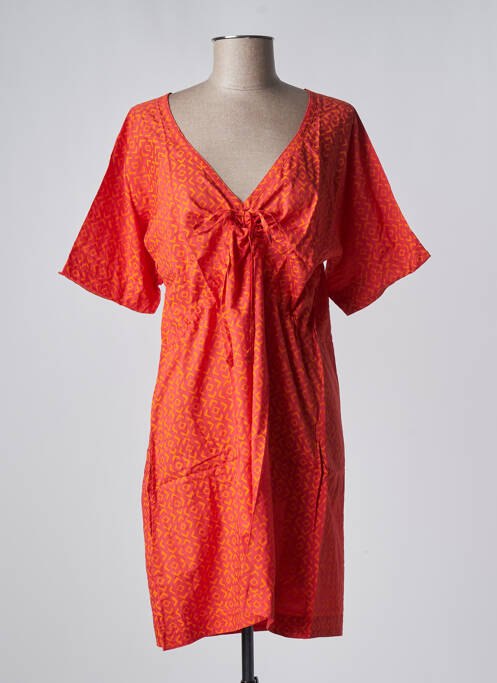 Robe courte orange SINOE BY BAMBOO'S pour femme