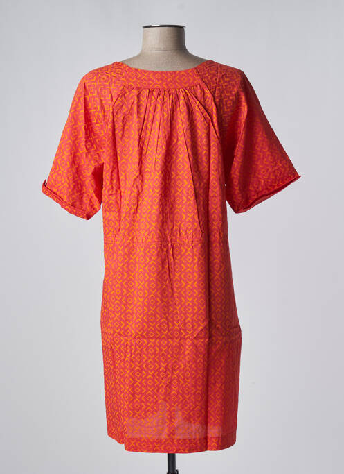 Robe courte orange SINOE BY BAMBOO'S pour femme