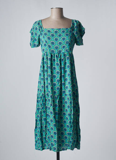 Robe mi-longue vert SINOE BY BAMBOO'S pour femme