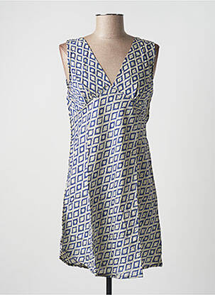 Robe courte sans manche sans manche bleu SINOE BY BAMBOO'S femme