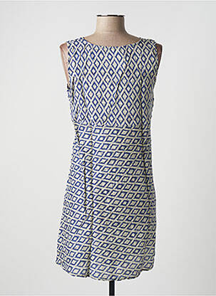 Robe courte sans manche sans manche bleu SINOE BY BAMBOO'S femme