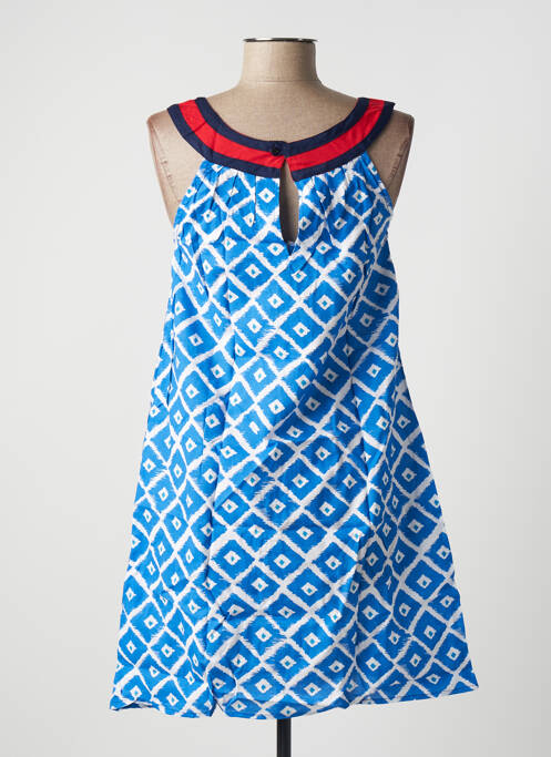 Robe courte bleu BAMBOO'S pour femme
