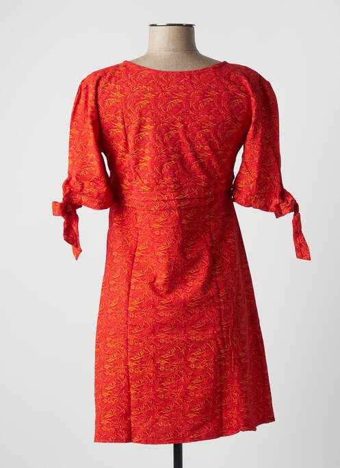 Robe courte orange SINOE BY BAMBOO'S pour femme