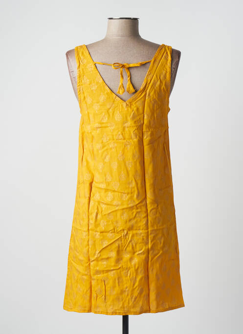 Robe mi-longue orange SINOE BY BAMBOO'S pour femme