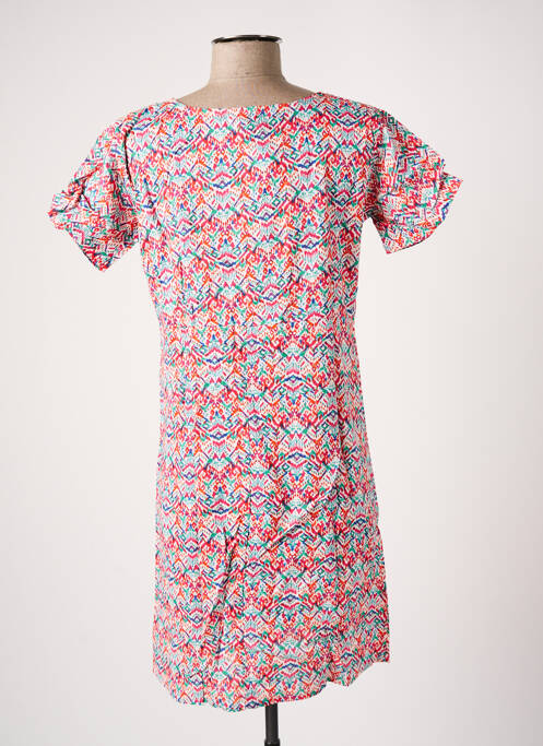 Robe courte manches courtes manches courtes rouge SINOE BY BAMBOO'S femme
