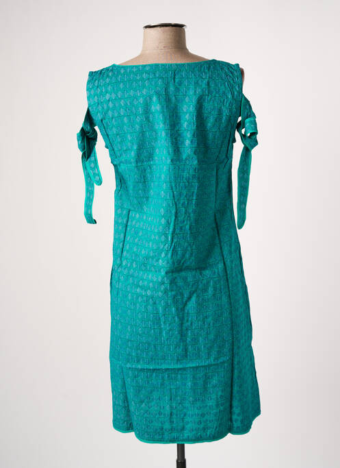 Robe mi-longue vert BAMBOO'S pour femme