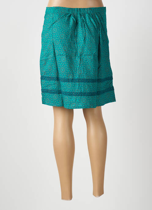 Jupe courte vert BAMBOO'S pour femme