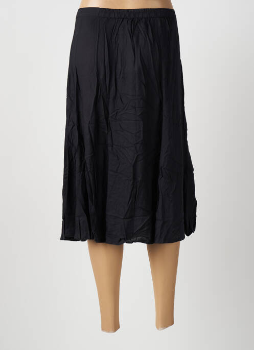 Jupe mi-longue noir BAMBOO'S pour femme