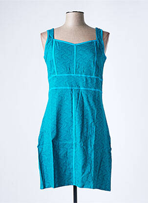 Robe courte sans manche sans manche bleu BAMBOO'S femme