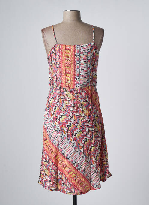 Robe mi-longue orange SINOE BY BAMBOO'S pour femme