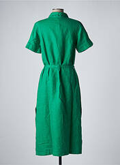 Robe mi-longue vert ZILCH pour femme seconde vue