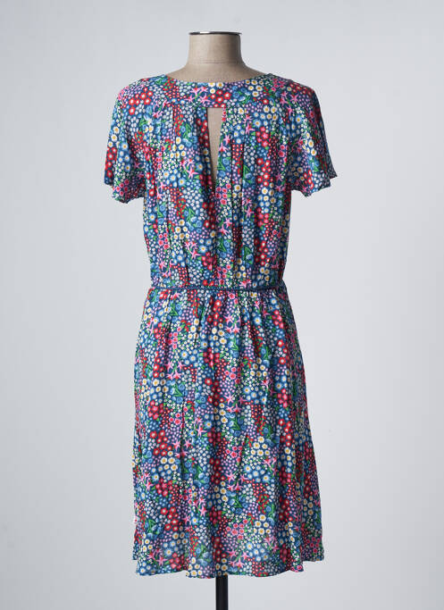 Robe mi-longue bleu BLUTSGESCHWISTER pour femme