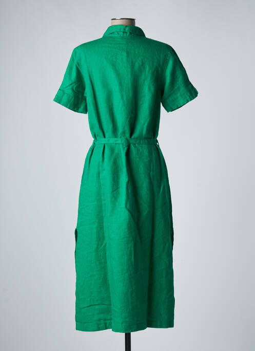 Robe mi-longue vert ZILCH pour femme