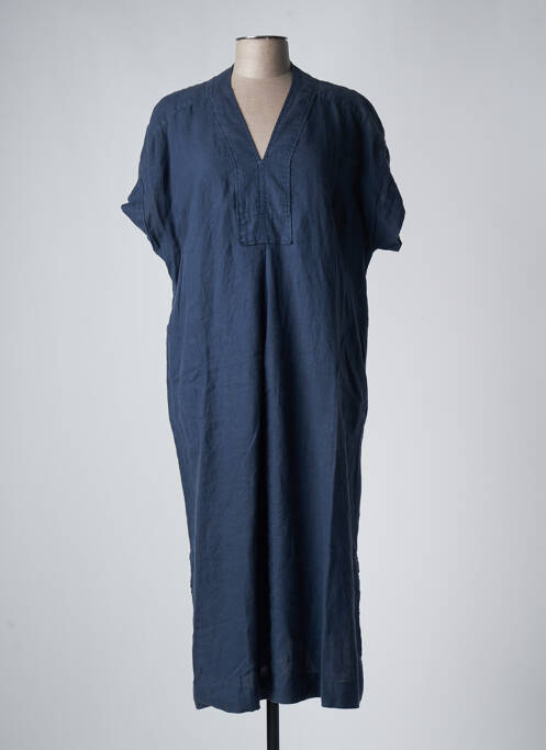 Robe mi-longue bleu WHITE STUFF pour femme
