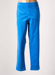 Pantalon droit stretch taille normale bleu ZILCH femme